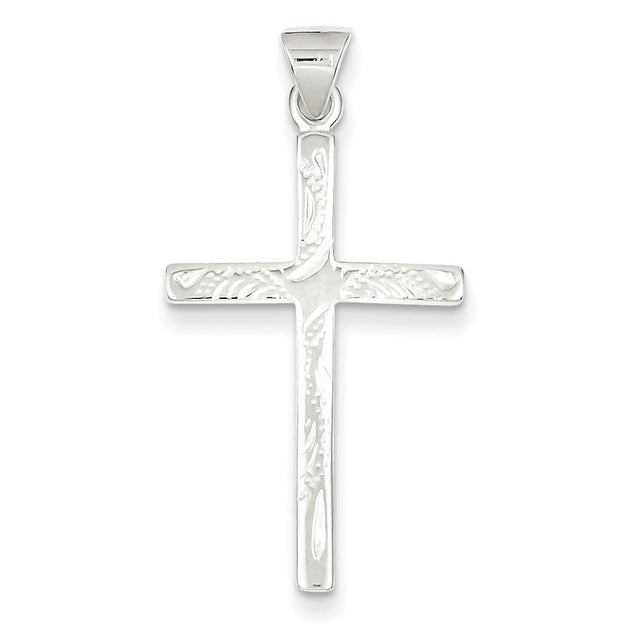 Textured Cross Pendant