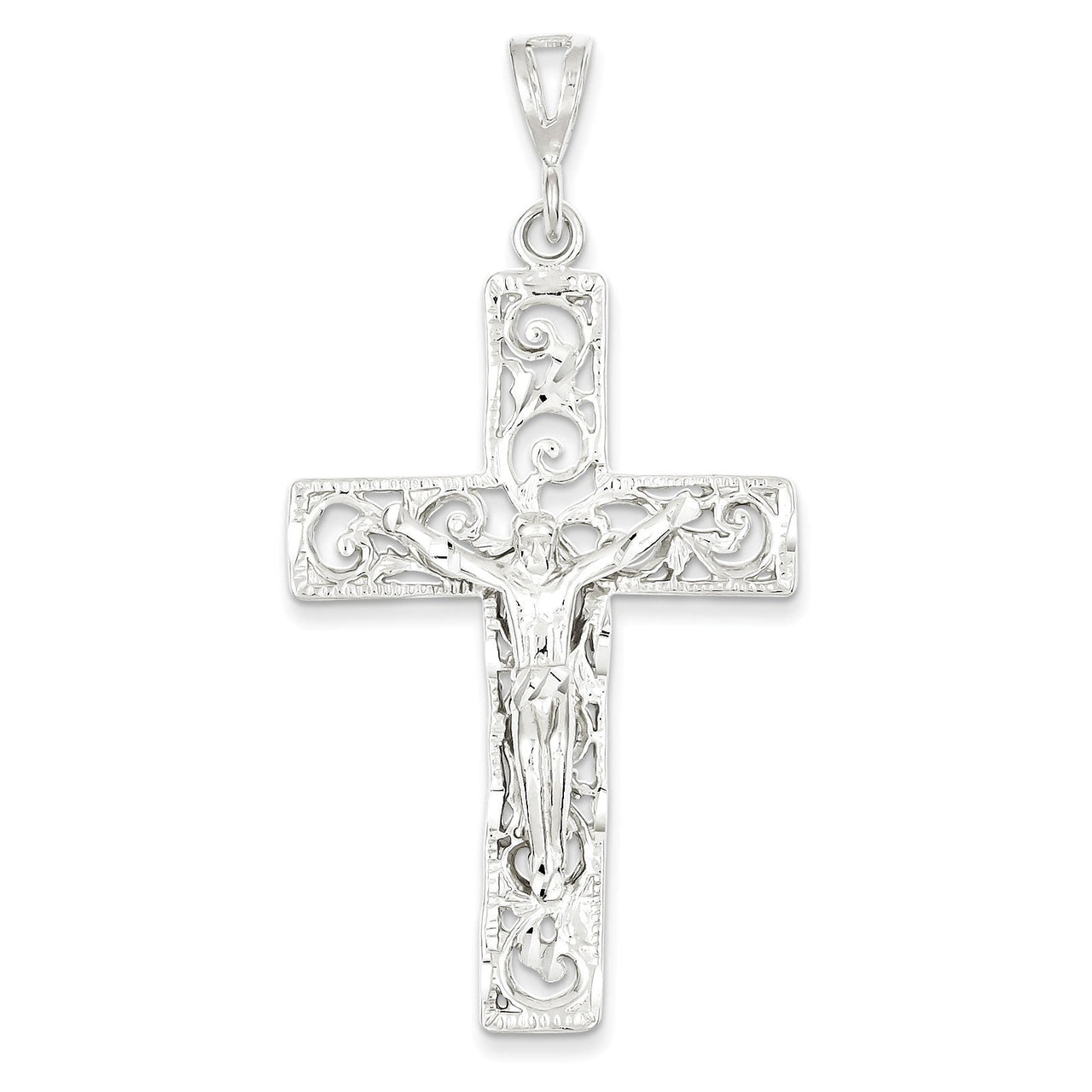 Sterling Silver Crucifix Pendant