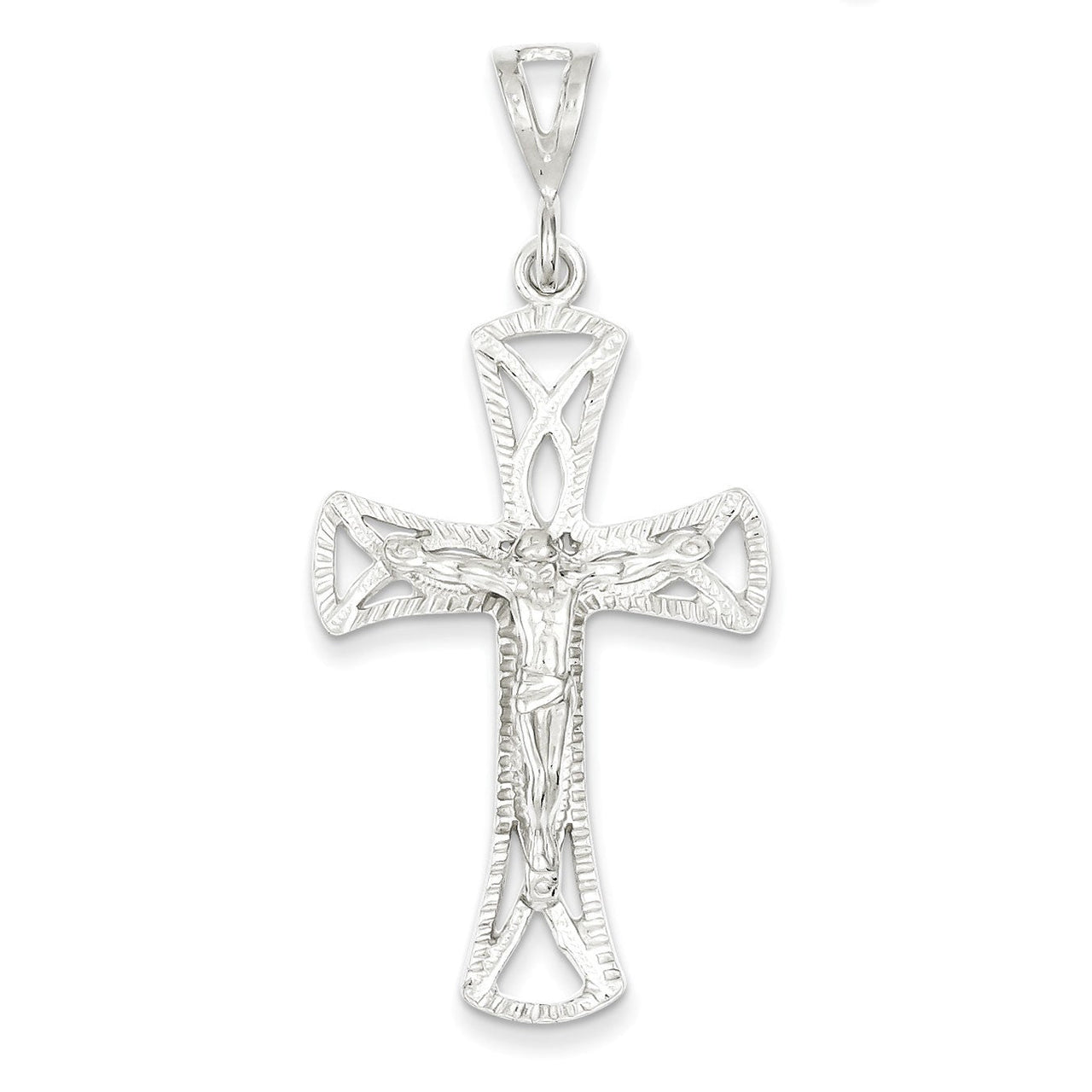 JGFinds Cross Crucifix Charm Pendants - 150 Pack (50 of each), 1 Inch x 1/2  Inch, Antiqued Silver/Bronze/Gold Tone, DIY Jewelry Making Supplies