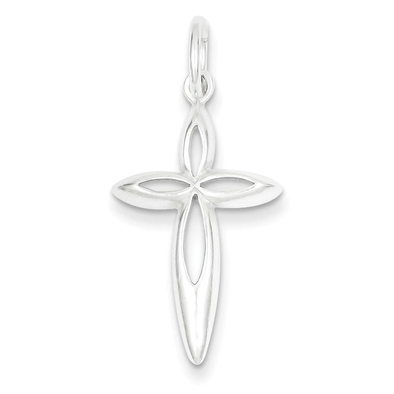 Sterling Silver Passion Cross Charm