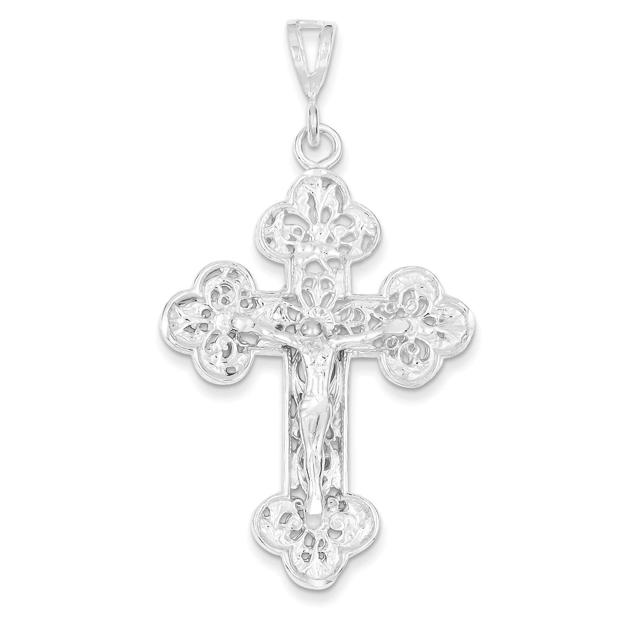 Sterling Silver Crucifix Pendant