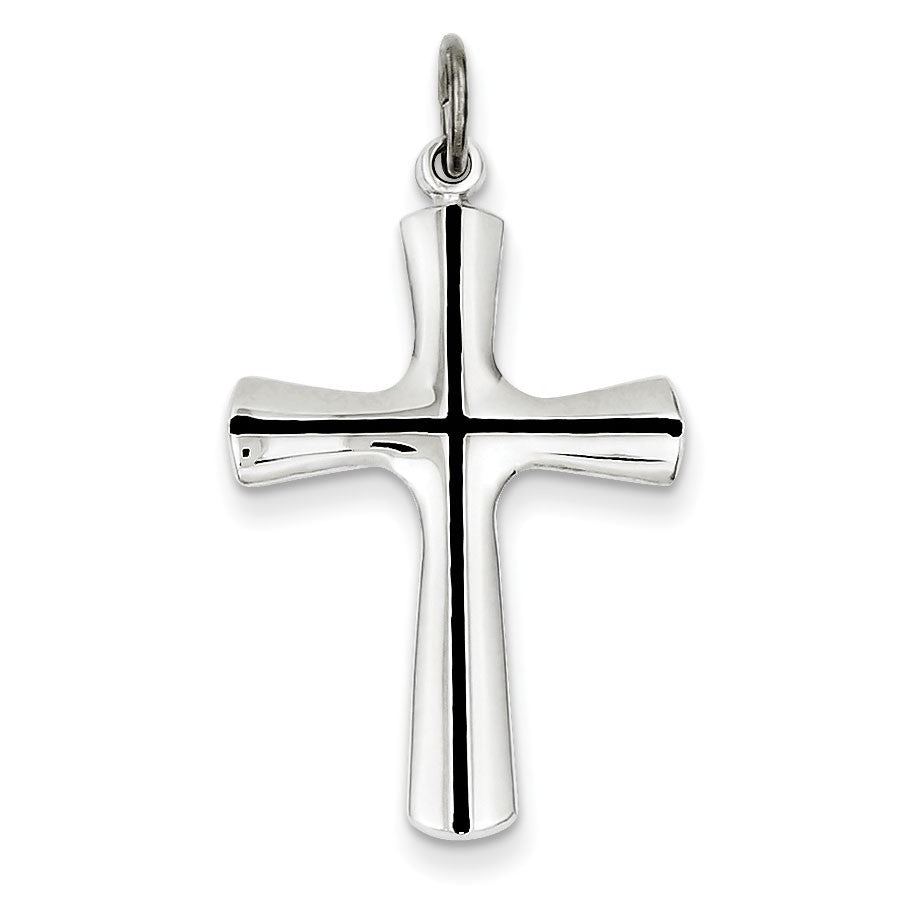 Sterling Silver Enamel Cross Pendant