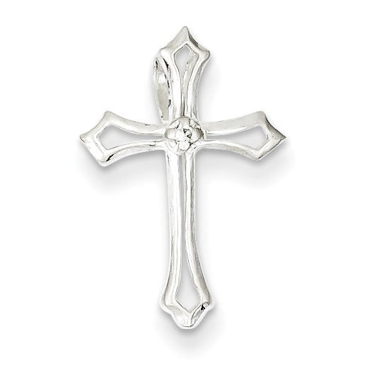 Sterling Silver CZ Cross Charm