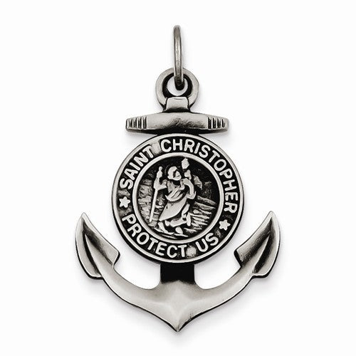 Saint Christopher Anchor Medal