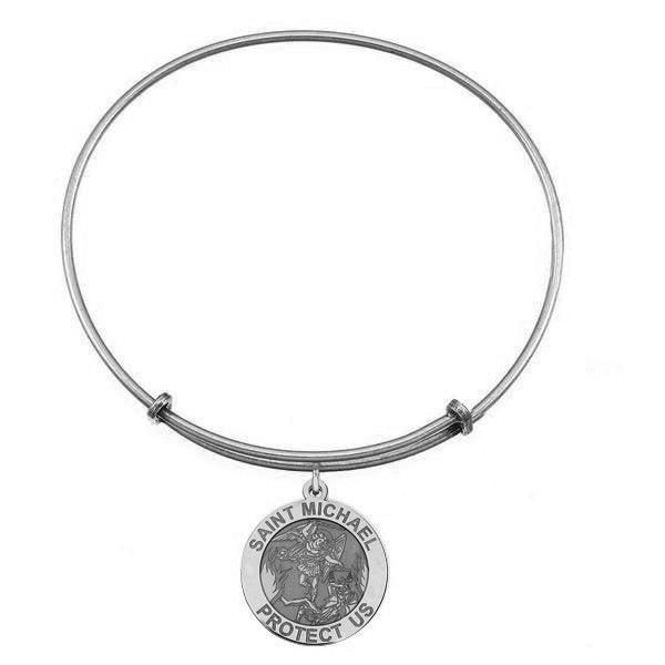 Saint Michael Expandable Bracelet