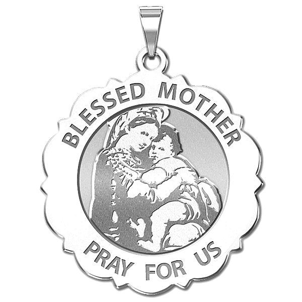Blessed Mother" Virgin Mary Medal