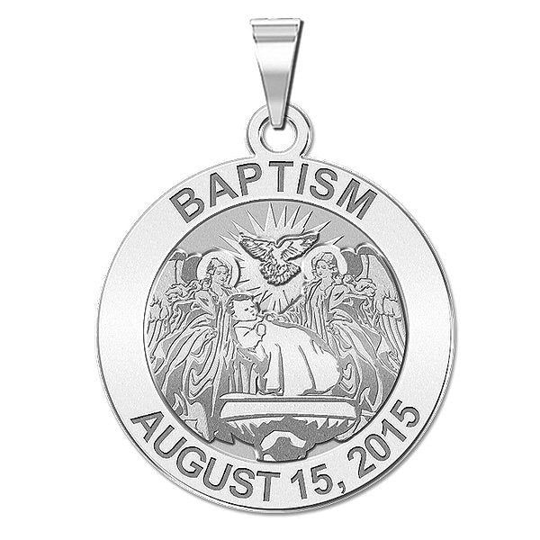 Personalized Baptism Medal